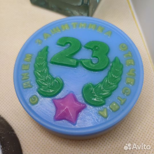 Мыло ручной работы в подарок на 23 февраля