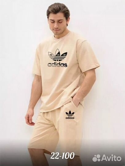 Костюм футболка и шорты Adidas