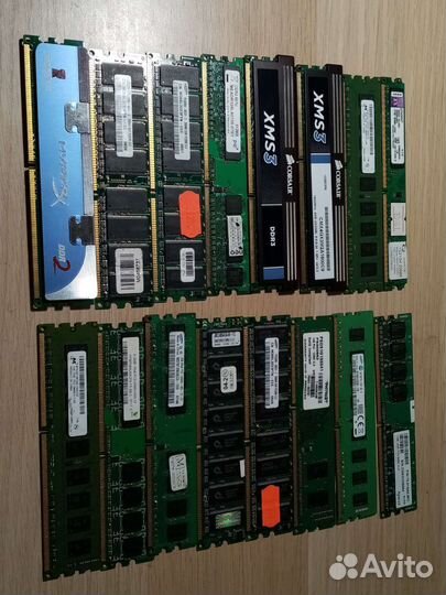 Оперативная память для пк ddr1, ddr2, ddr3, ddr4
