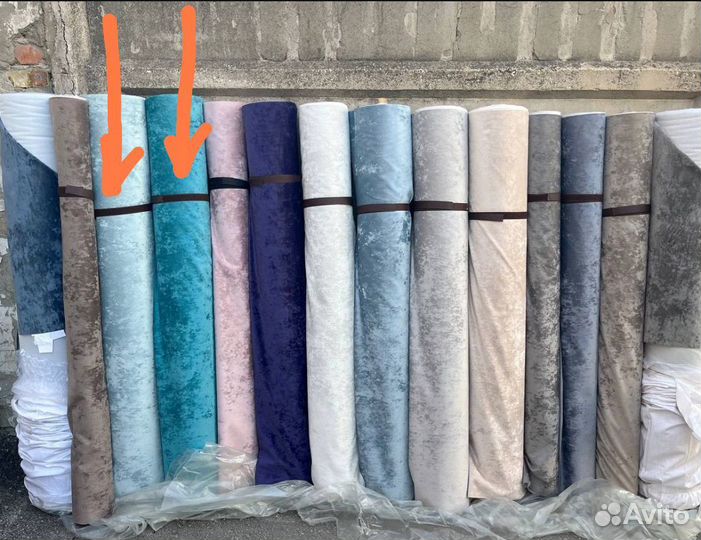 Ткань мебельная велюр невада