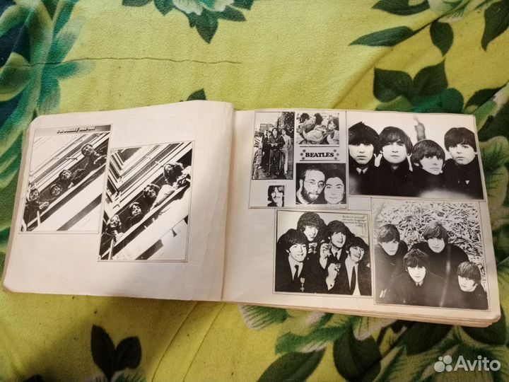 Альбом с фотографиями Beatles и другие. СССР