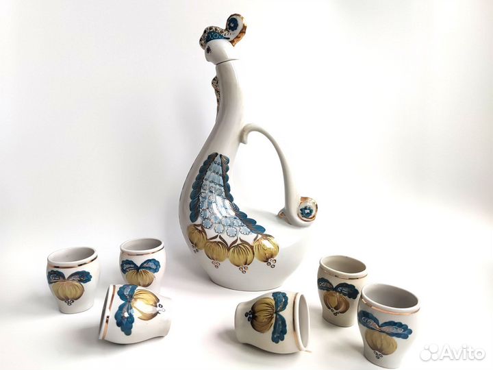 Штофы и графины СССР фарфор