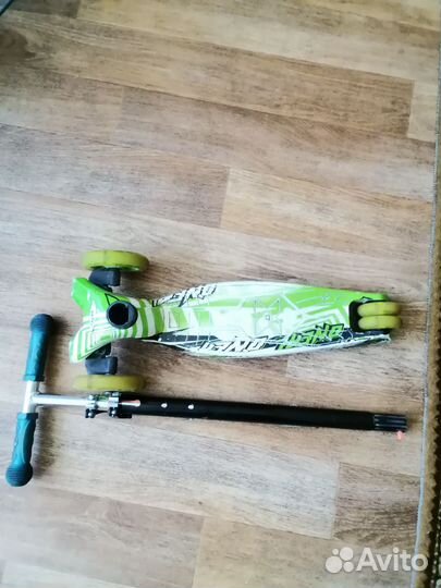 Самокат детский трехколесный бу