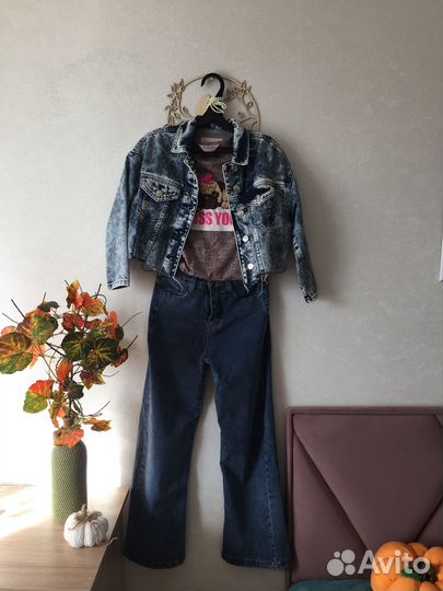 Одежда на девочку 146 рост пакетом