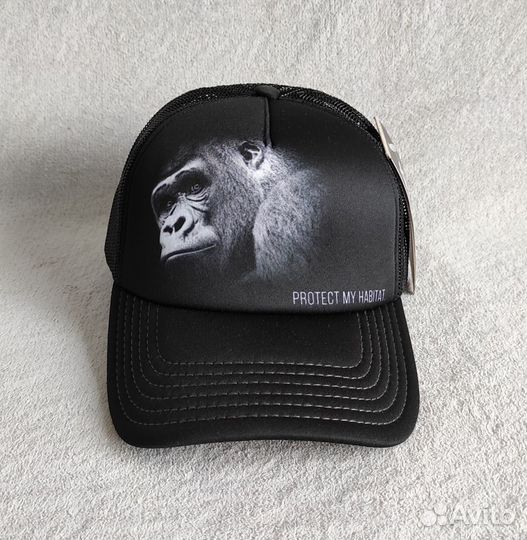 Кепка бейсболка мужская чёрная The Mountain