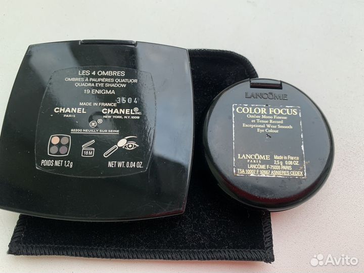 Тени Chanel Guerlain Givenchi Clarins Франция