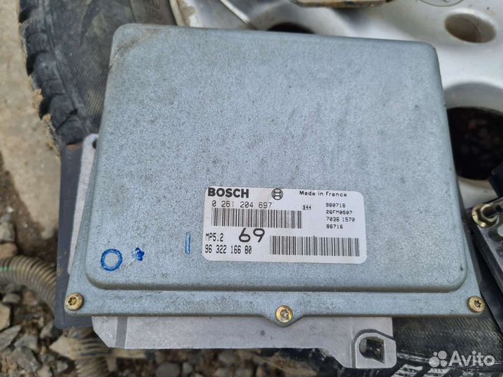 Эбу Peugeot 406 2.0 АКПП