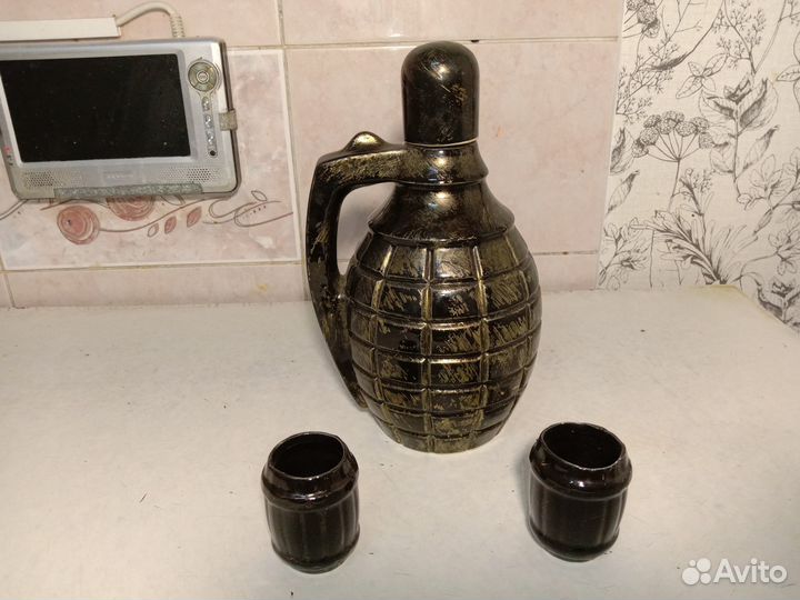 Мужской подарочный набор. Графин и стопки