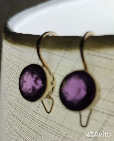 Золотые серьги СССР