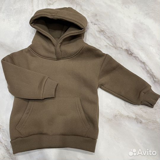 Детский трикотажный костюм на флисе новый