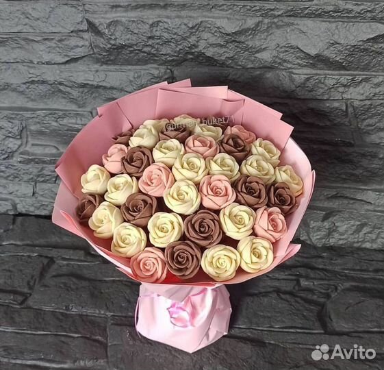 Букеты из шоколадных цветов. Вкусные букеты Тула