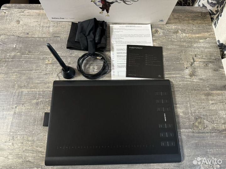 Графический планшет Huion H1060P (Формат А4)