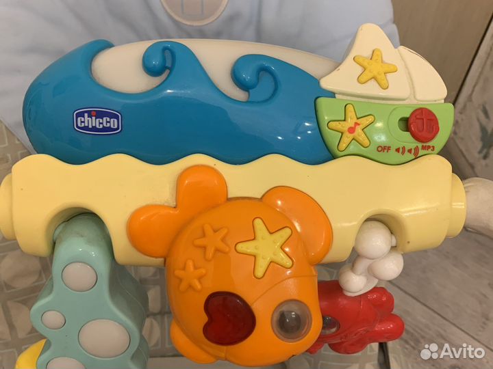 Шезлонг детский chicco