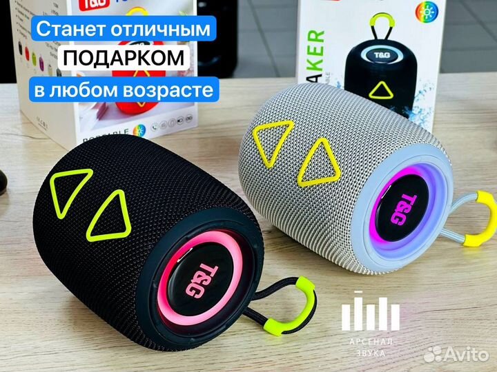 Портативная колонка блютуз TG555 bluetooth