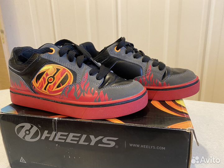 Кроссовки детские с колесиками Heelys 33-34