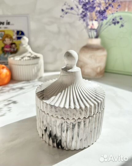 Шкатулка.Изделия из гипса.Подарок