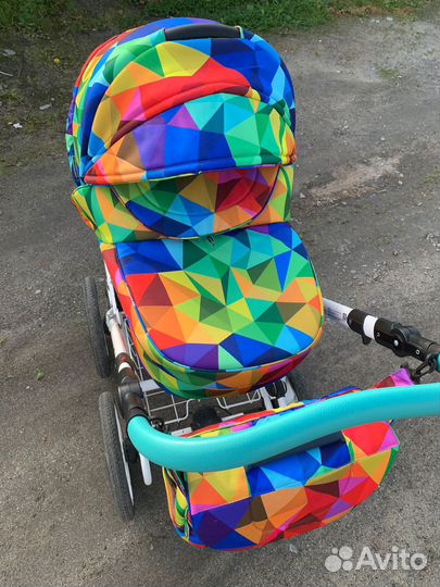 Коляска Adamex Gloria Retro 2в1