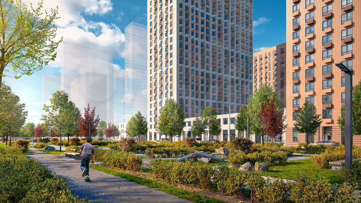 Квартира-студия, 19,9 м², 21/33 эт.