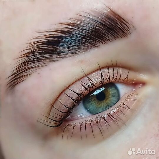 Ламинирование ресниц и бровей