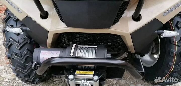 Квадроцикл Linhai Yamaha D 300 4WD бежевый