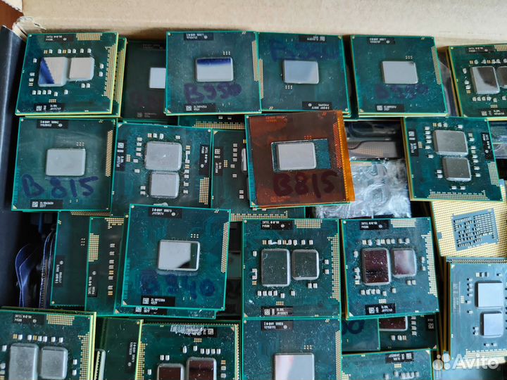 Много процессоров ноутбука B800-B960/P4500-P6200