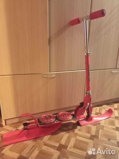 Снегокат- самокат