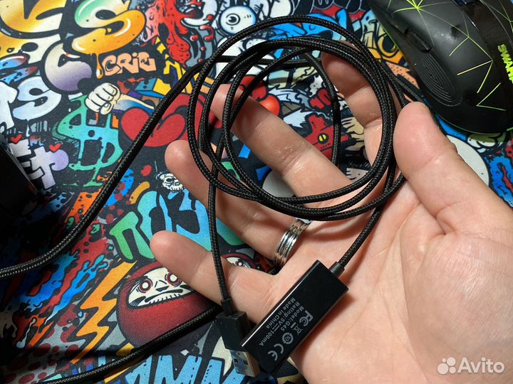 Наушники с микрофоном bloody