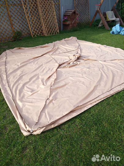 Тент, накидки на уличные зонты 4х4