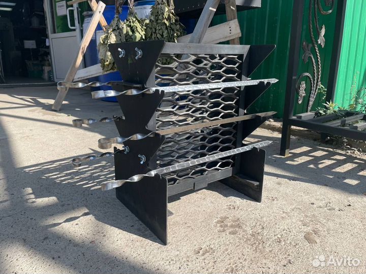 Мангал вертикальный