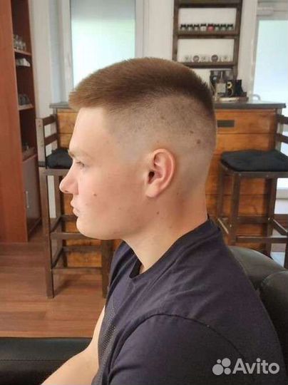 Мужская стрижка, оформление бороды