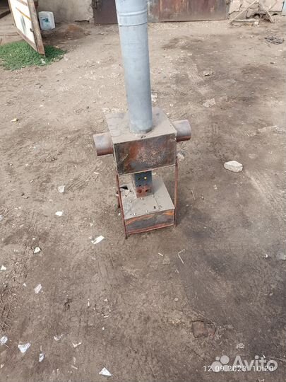 Буржуйка на отработанном масле