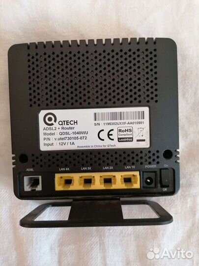 Маршрутизатор qdsl-1040WU