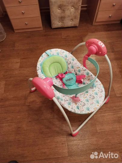 Детские качели шезлонг для новорожденных