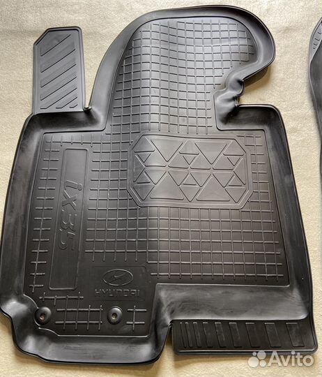 Оригинальные полиуретановые ковры Hyundai IX35 1