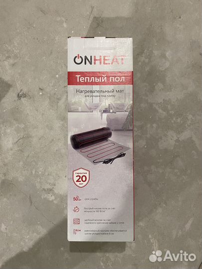 Теплый пол, нагревательный мат