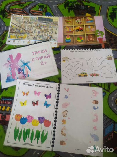 Развивающие тетрадки пиши-стирай
