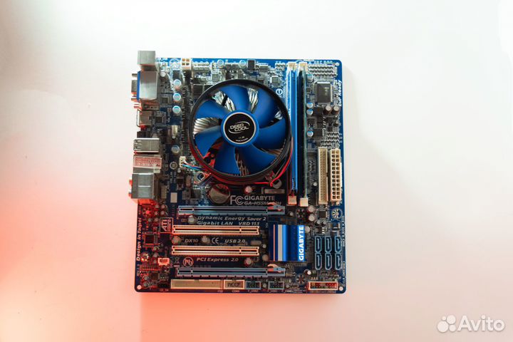 Комплектующие для пк i3 540 материнская плата озу