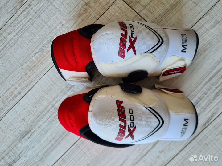 Налокотники хоккейные sr m bauer x 800