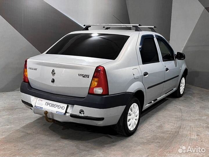 Renault Logan 1.6 МТ, 2008, 204 400 км