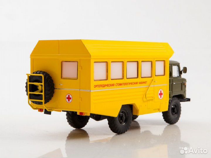 Газ 66 4х4 ксп 2001 Автоистория Автолегенды 1:43