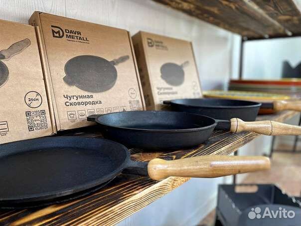 Чугунная сковорода