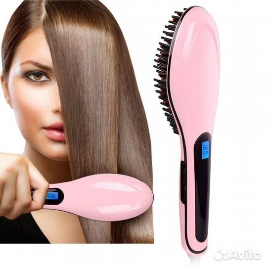 Расческа-выпрямитель fast hair straightener