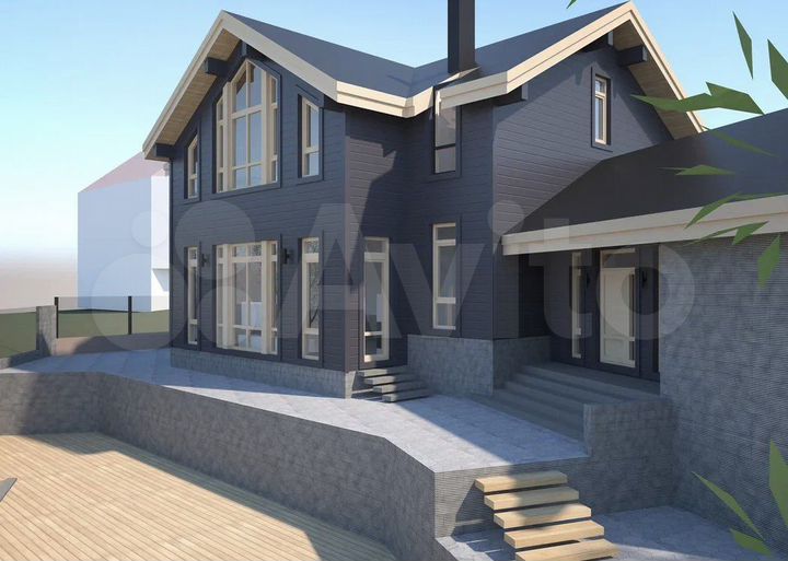 Дом 300 м² на участке 8 сот.