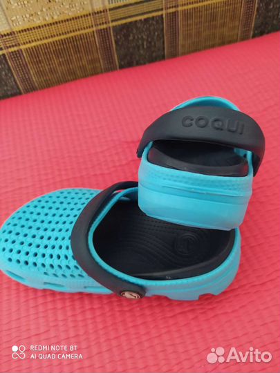 Сабо Crocs 33-34(21,5),coqui 28-29(18,5) оригинал