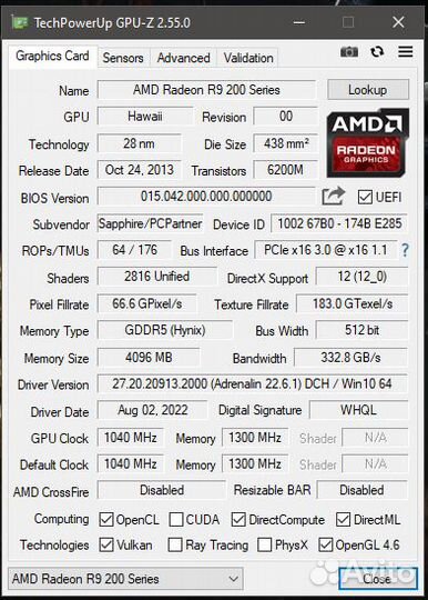 Radeon r9 290x