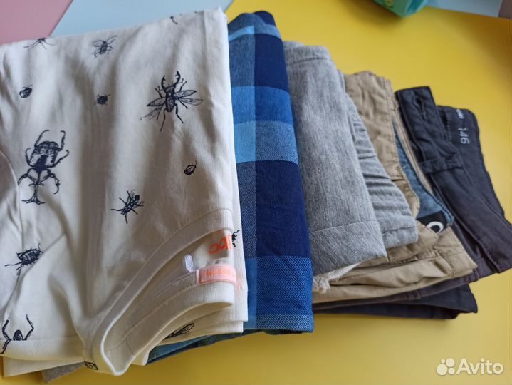 Пакет новой одежды на мальчика 134-140-146
