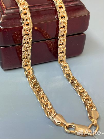 Золотая Цепь бисмарк новая 39,5гр 56см