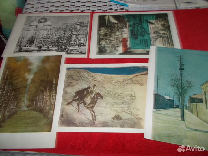 Издат.репродкартин совхудож1920-70гравюр,диафильм
