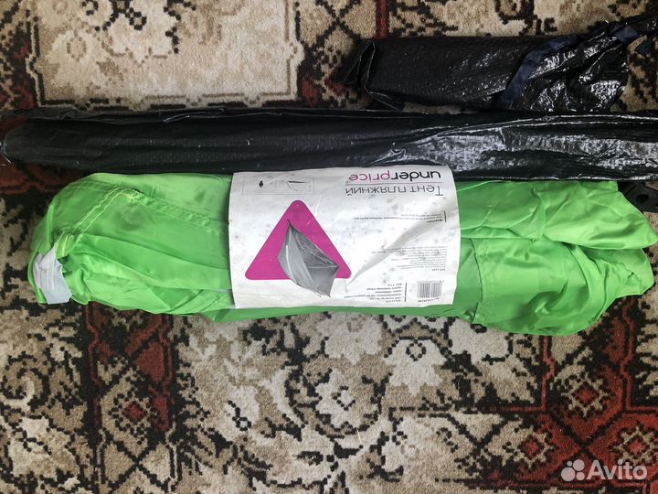 Тент пляжный, полупалатка размер 120х240