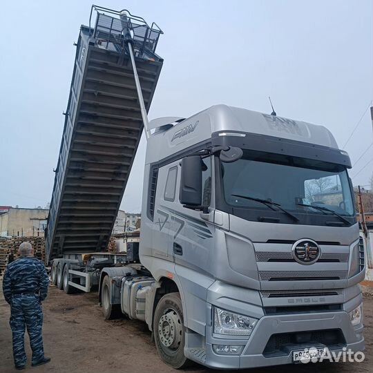 Гидроцилиндр на полуприцеп